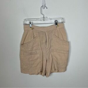 Free People Aloha Linen Shorts